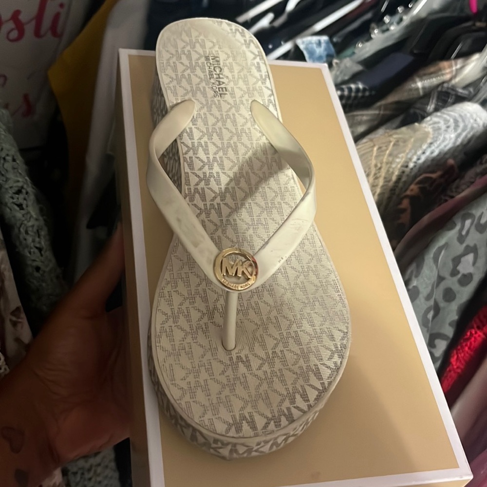 Michael kors wedge platform sandal